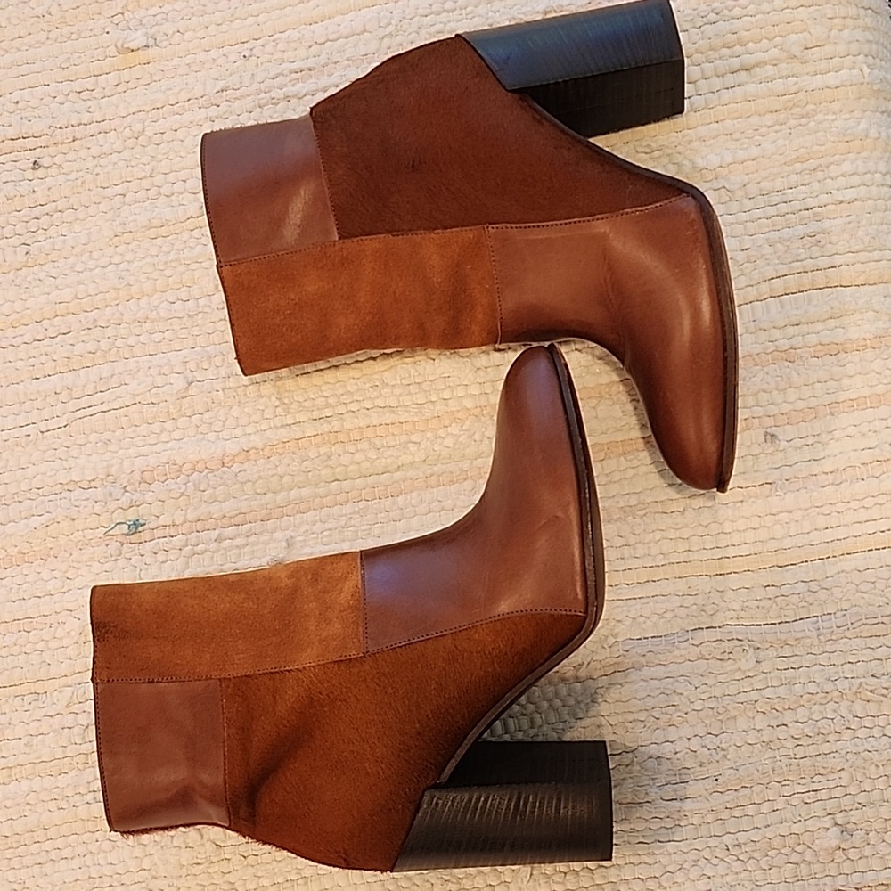 Billy Reid Brown Heeled Boots